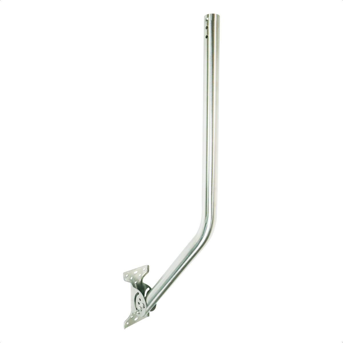 J-Max Pivot/Lock Antenna Mount Pole, Rustproof Aluminum, 1.5"x36"