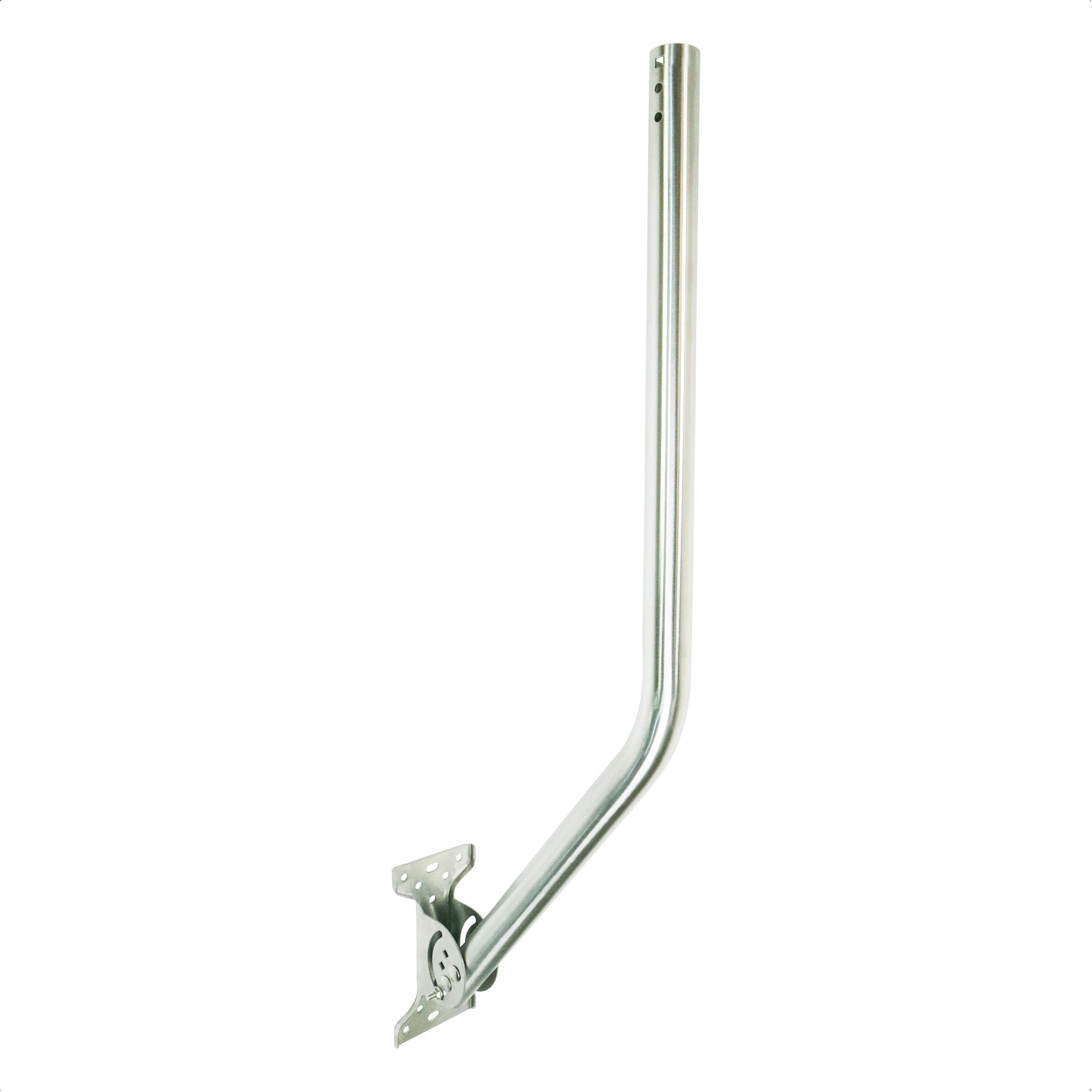J-Max Pivot/Lock Antenna Mount Pole, Rustproof Aluminum, 1.5"x36"