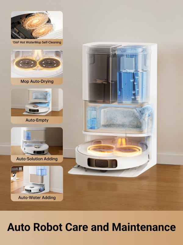 L10s Pro Ultra Heat Robot Vacuum and Mop