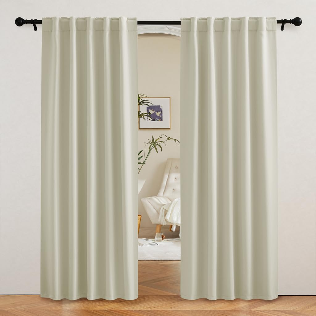 Extra Long Curtains for Living Room 108 inches Extra Long (2 Count)