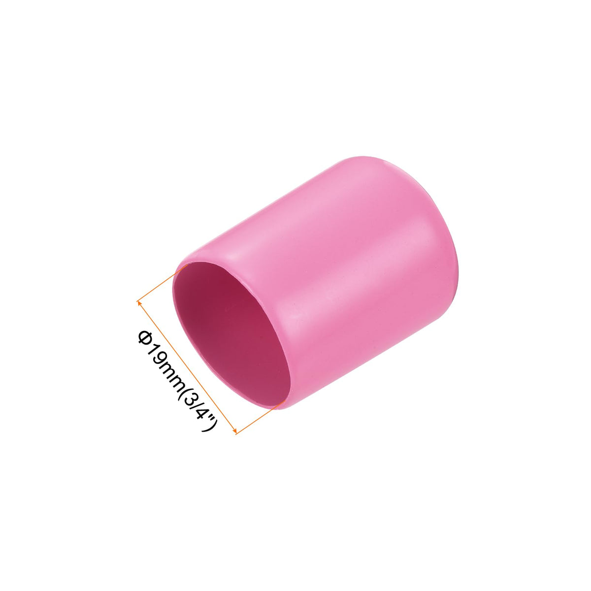 20pcs Rubber End Caps 19mm