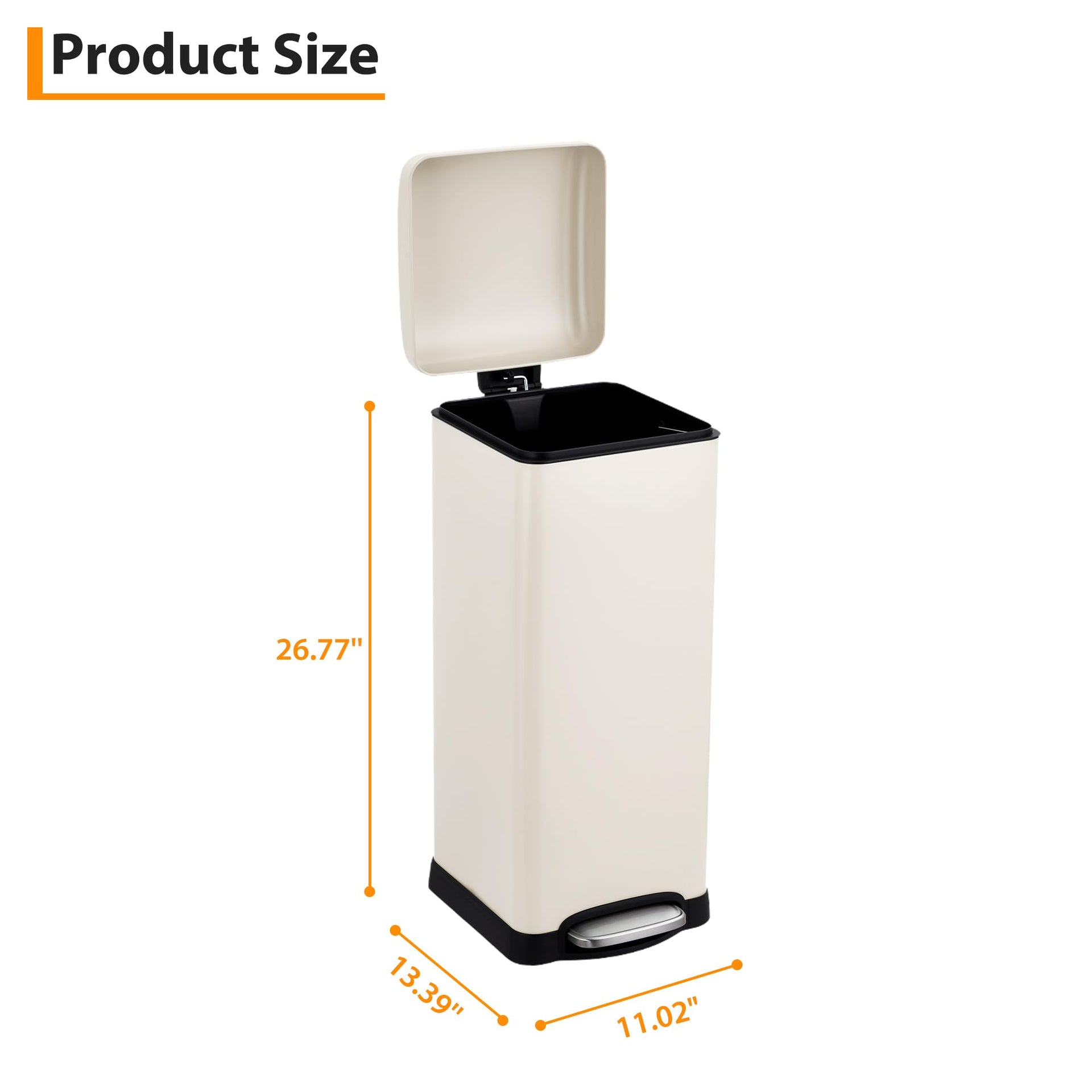 8Gallon 30l Kitchen Trash Can