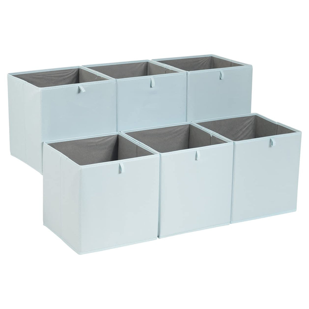 Collapsible Cube Organizer Bins (6 Count)