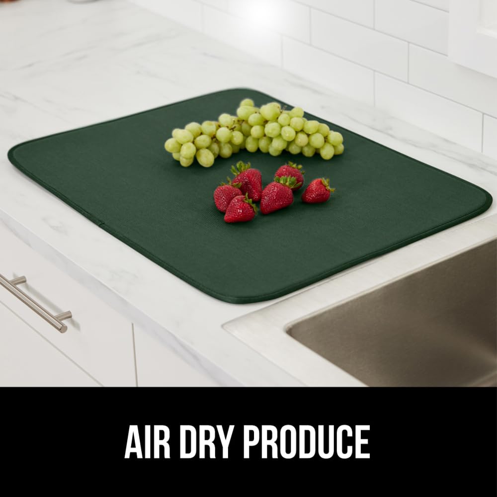Ultra Water Absorbent Microfiber Dish Drying Mat (2 Count)