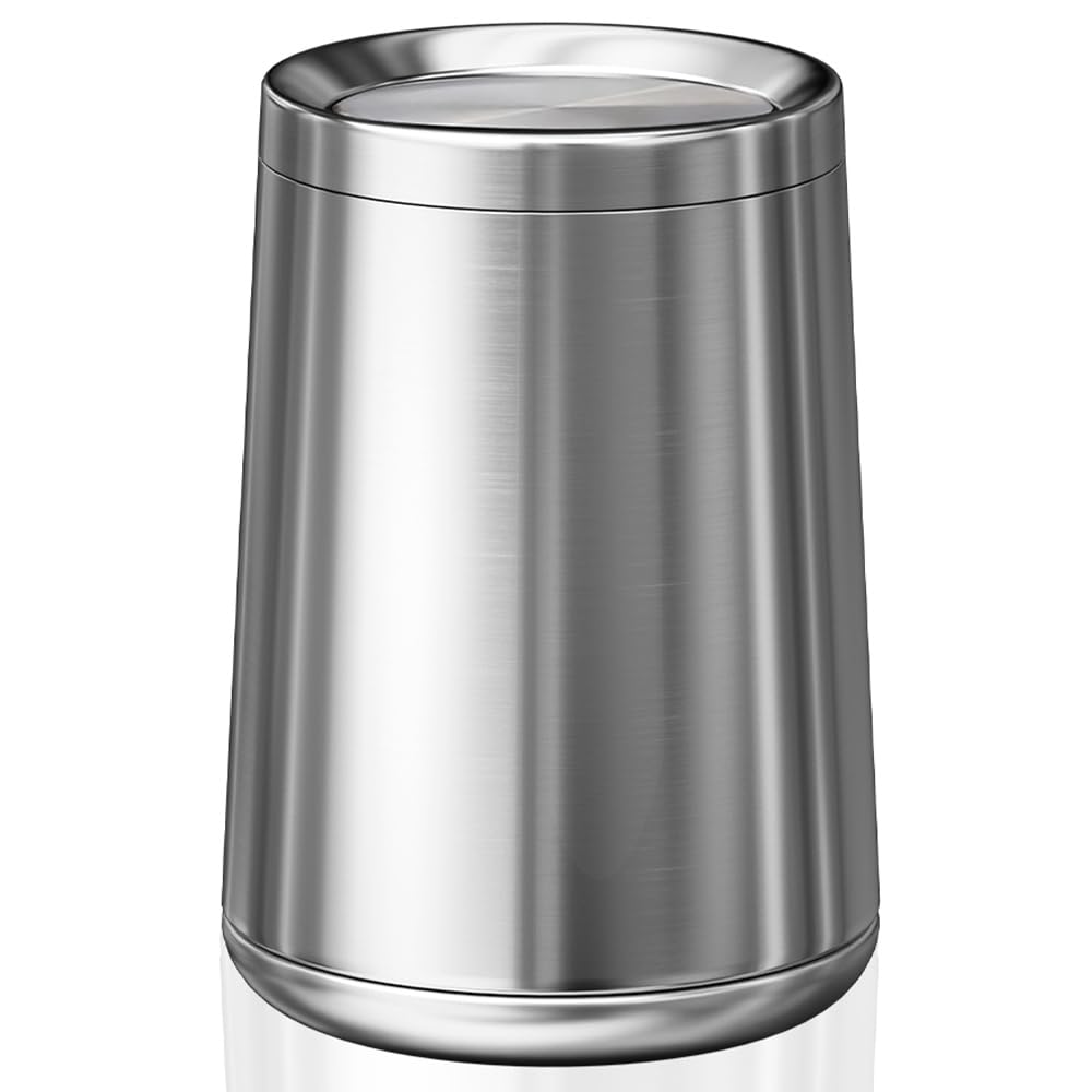 2.1 Gallon Bathroom Trash Can with Lid
