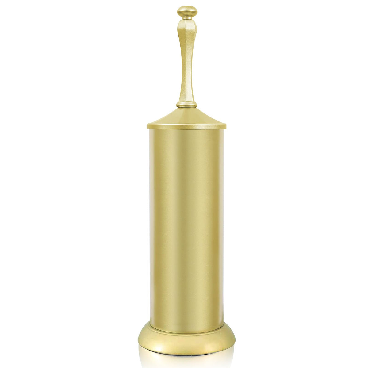 Gold Toilet Brush and Holder
