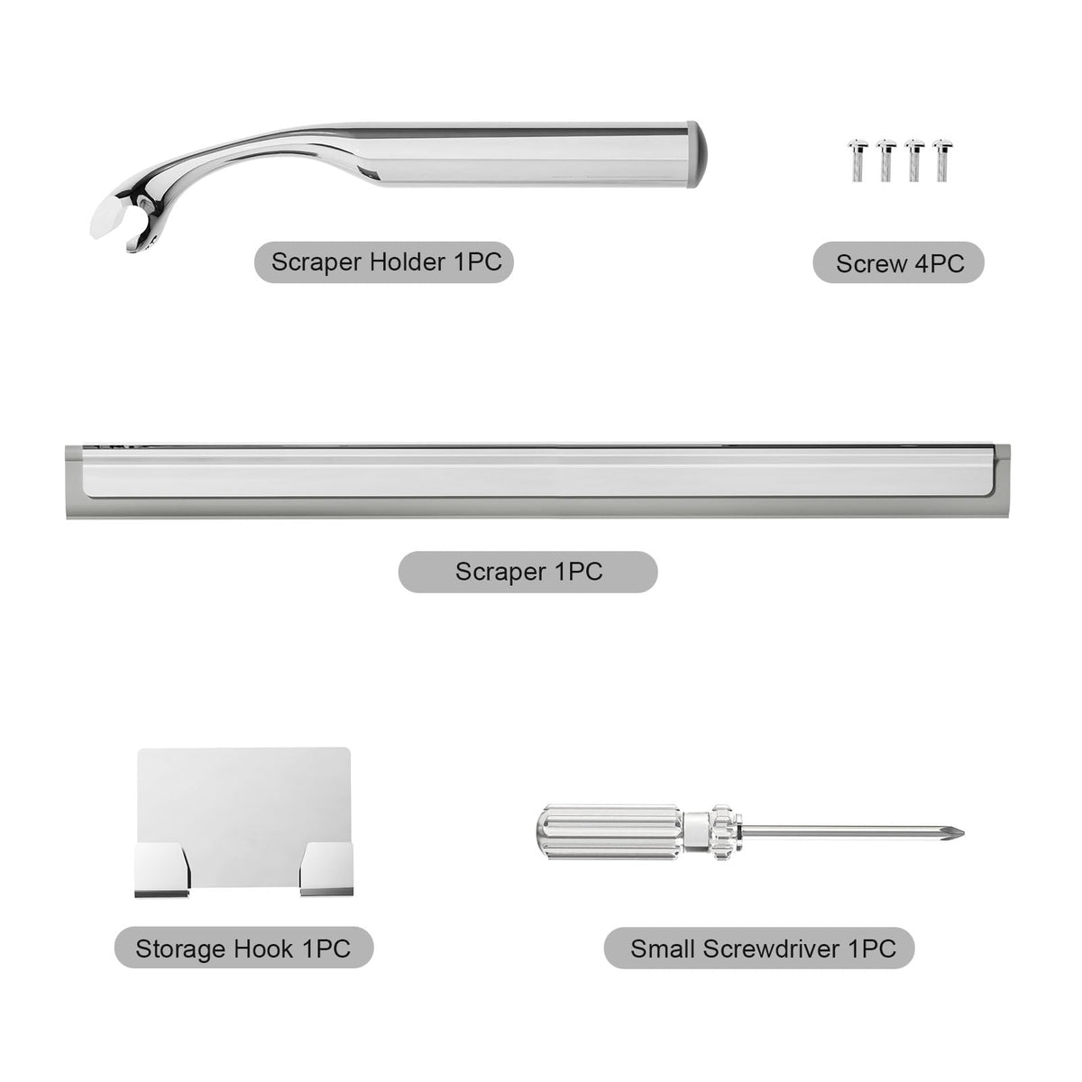 Shower Squeegee for Glass Doors