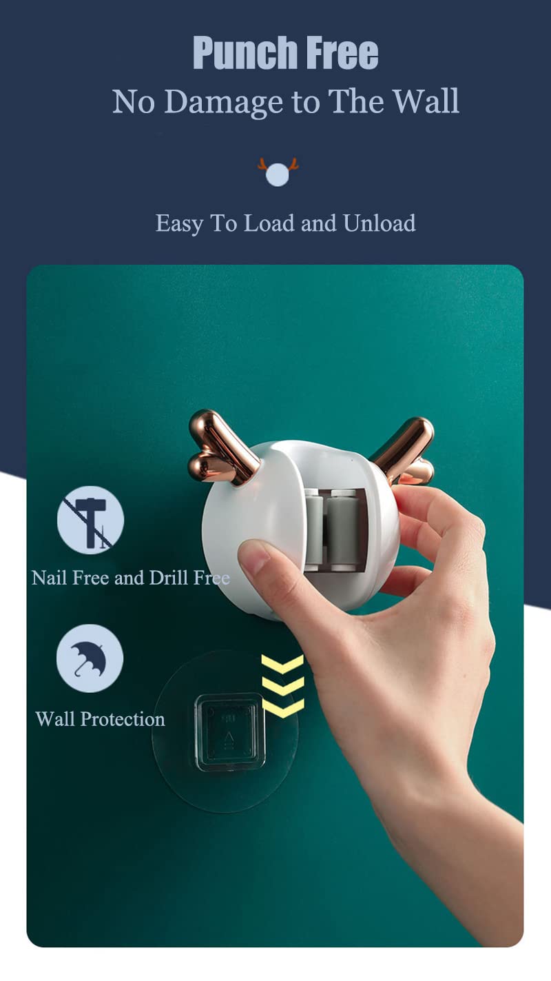 Mop and Broom Holder Wall Mount (2 Count)