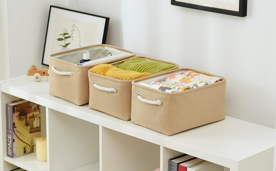 Storage Bins for Shelves (3 Count)