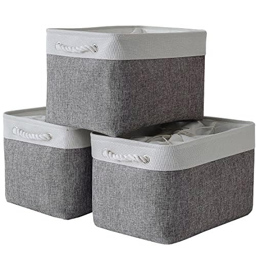 Storage Baskets for Organizing (3 Count)