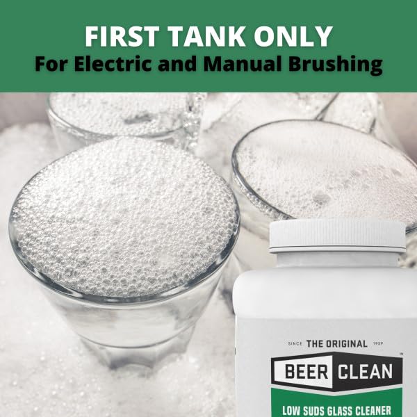Diversey 990241 Beer Clean Low Suds Glass Cleaner (128 Ounce)