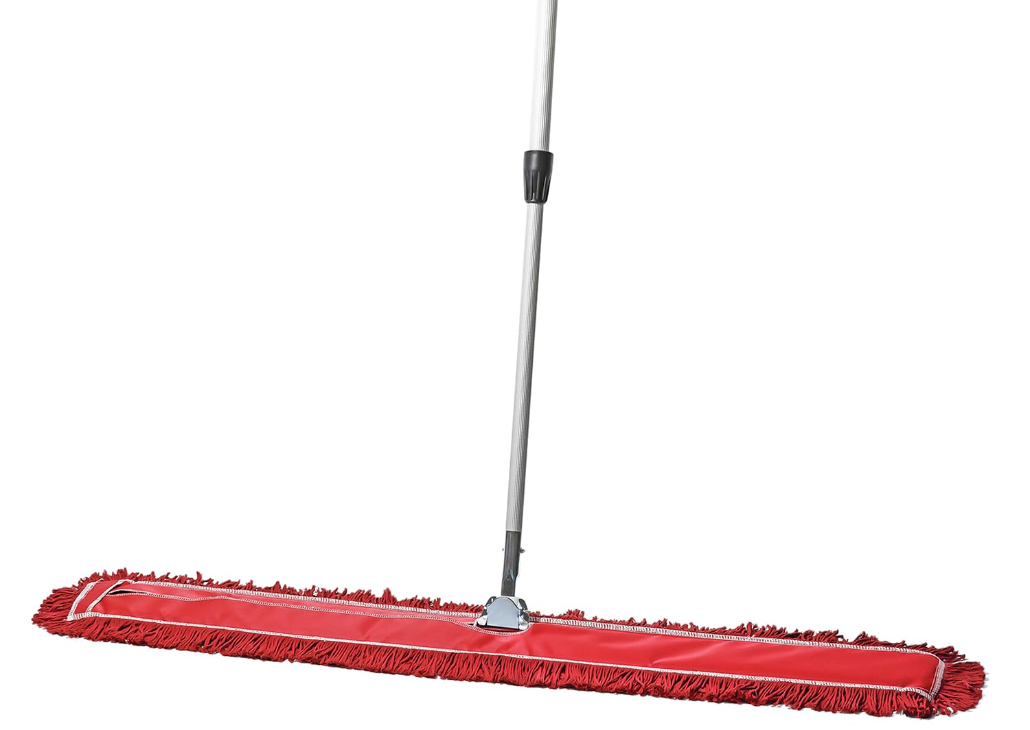 48 Inch Red Commercial Dust Mop & Floor Sweeper with Extendable Handle