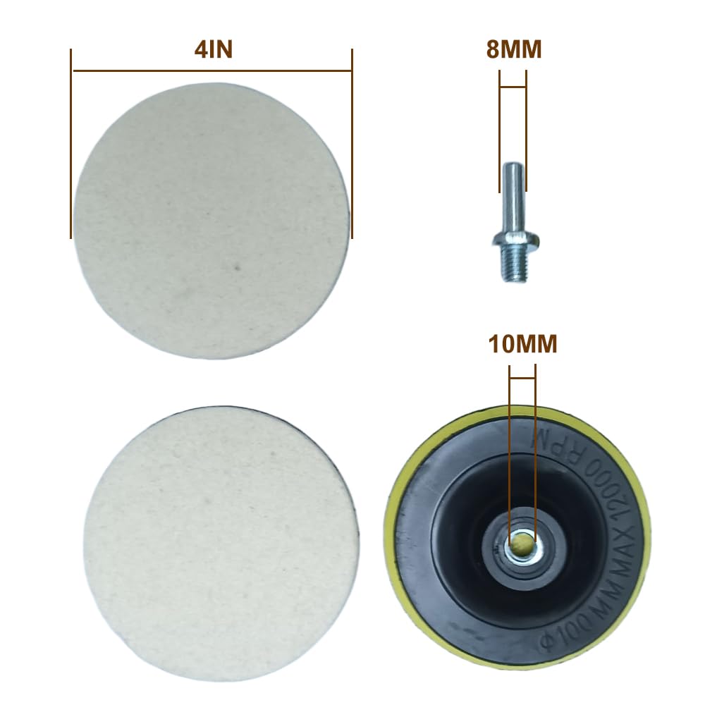Cerium Oxide Glass Polishing Kit (2 Count)