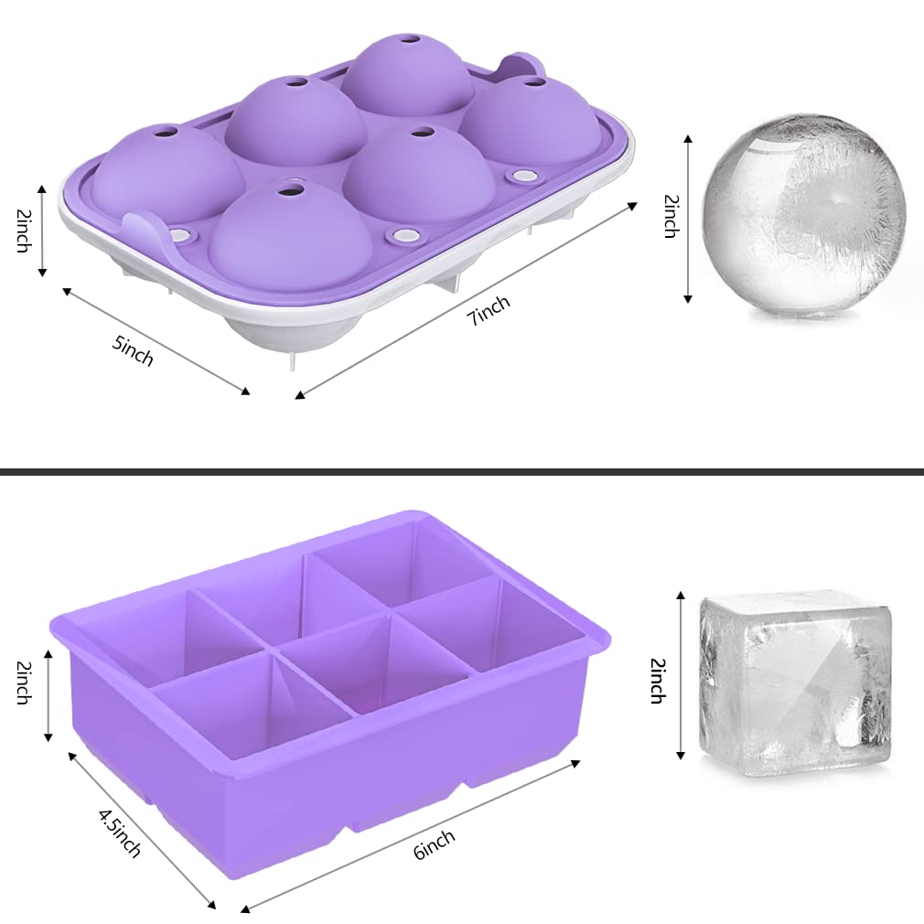 2 Pack Ice Cube Tray