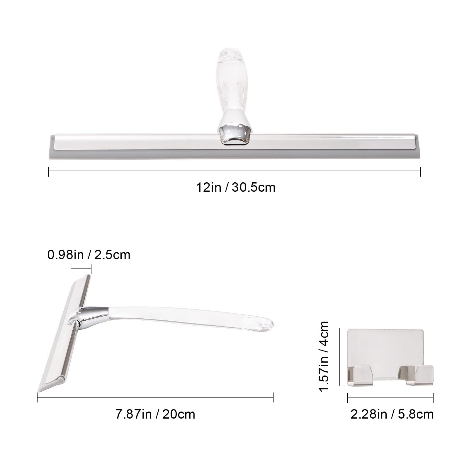 Shower Squeegee for Glass Door