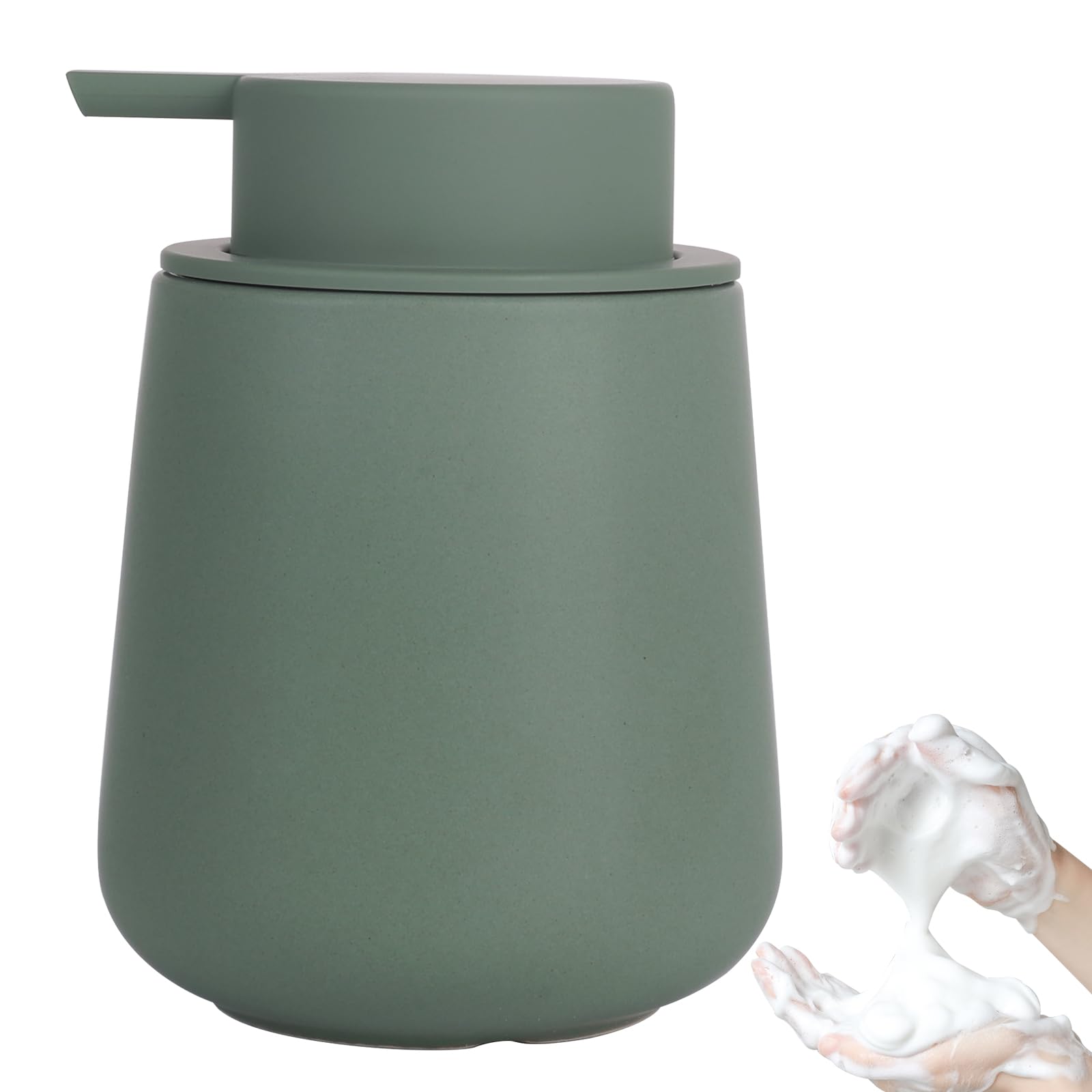 Ceramic Foaming Soap Dispenser