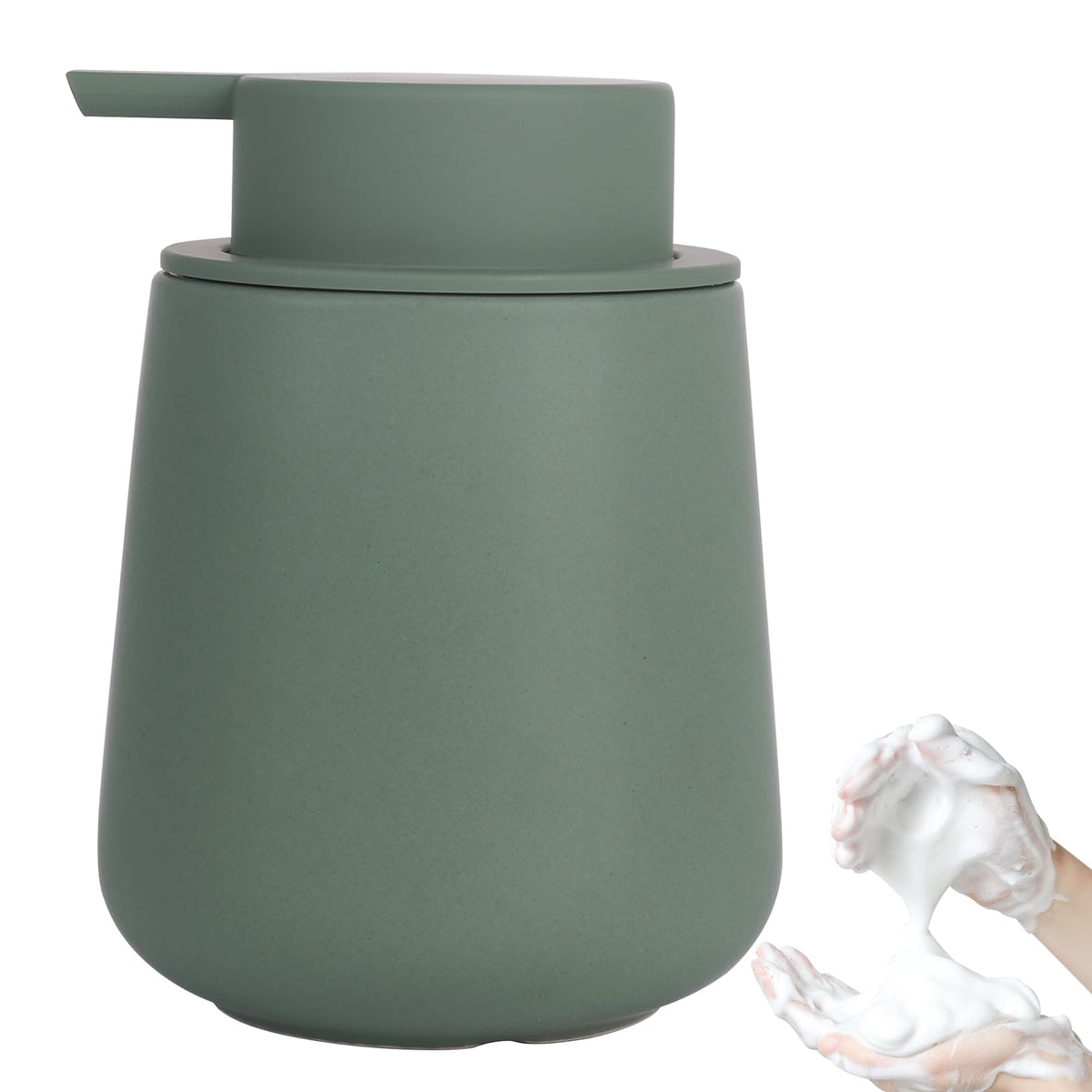 Ceramic Foaming Soap Dispenser