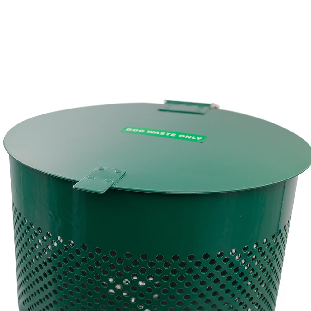 Aluminum Outdoor Trash Can