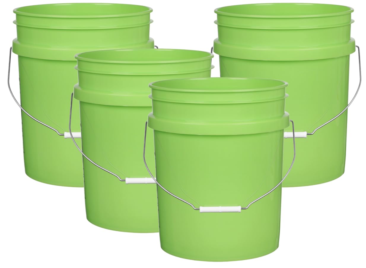 5 Gallon Premium HPDE Plastic Bucket