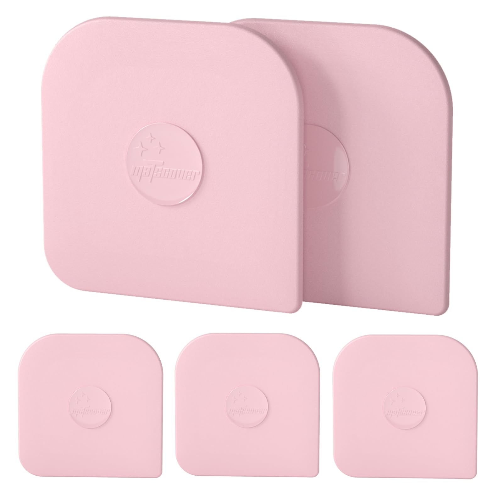 Pan Scraper 5 Pcs Pot & Dish Scraper Plastic (5 Count)