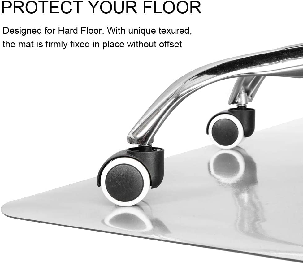 Clear Chair mat for Hardwood Floor