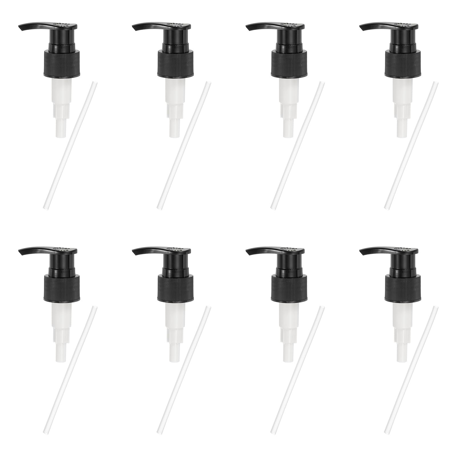 8 Pcs Soap Dispenser Pump Heads Soap Dispensers Top Pumps Replacement Switch Pumphead for Standard 24 (8 Count)