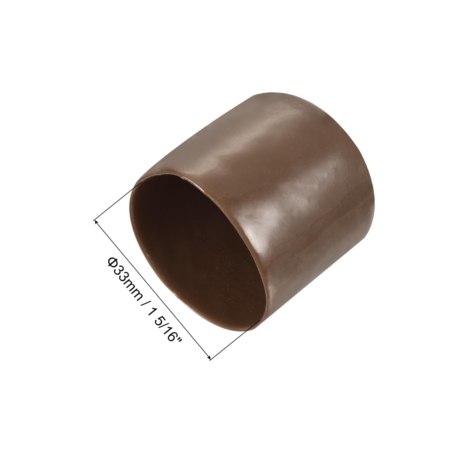20pcs Rubber End Caps 33mm