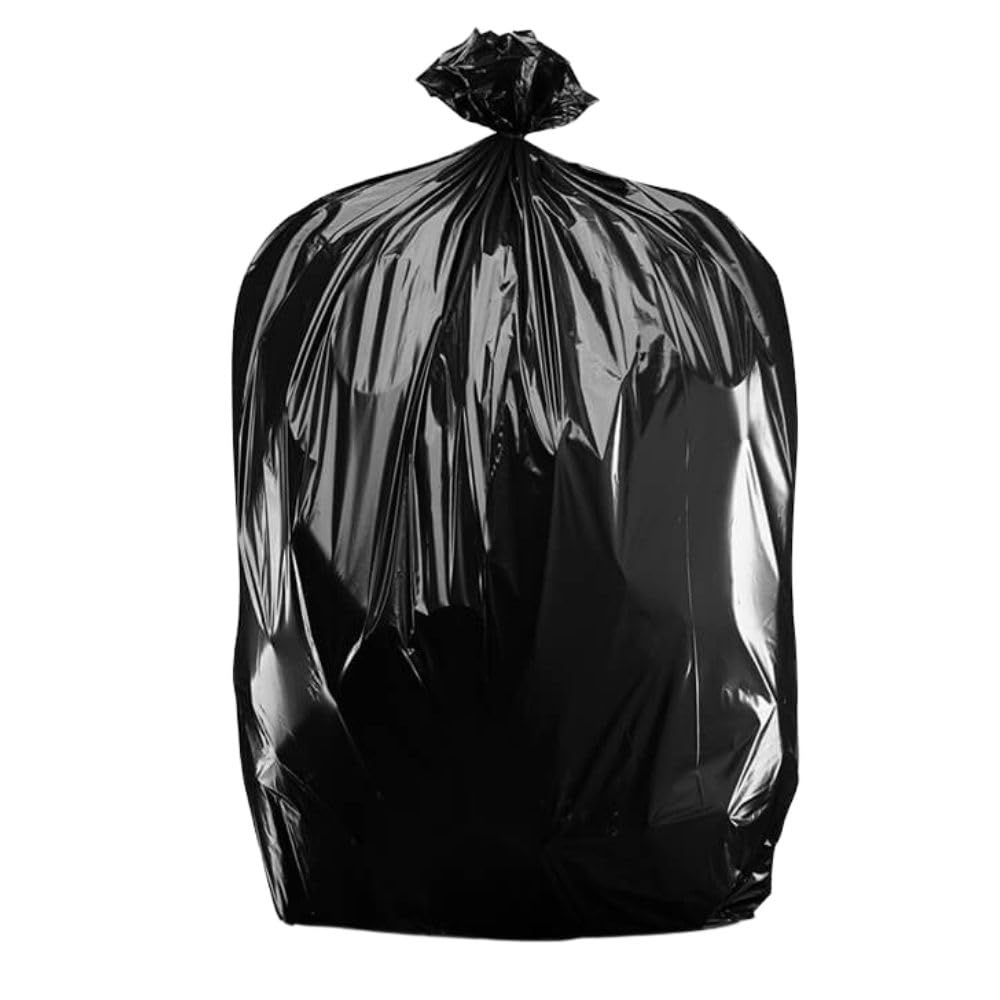20 30 Gallon Trash Bags │ 2.0 Mil │ Black Heavy Duty Garbage Can Liners │ 30" x 36" (100 Count)