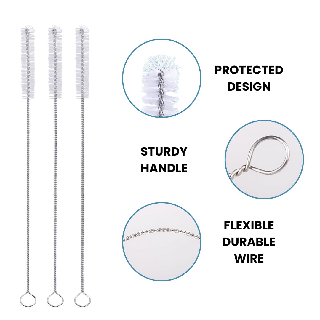Nylon Straw Cleaner Brushes (10 Count)