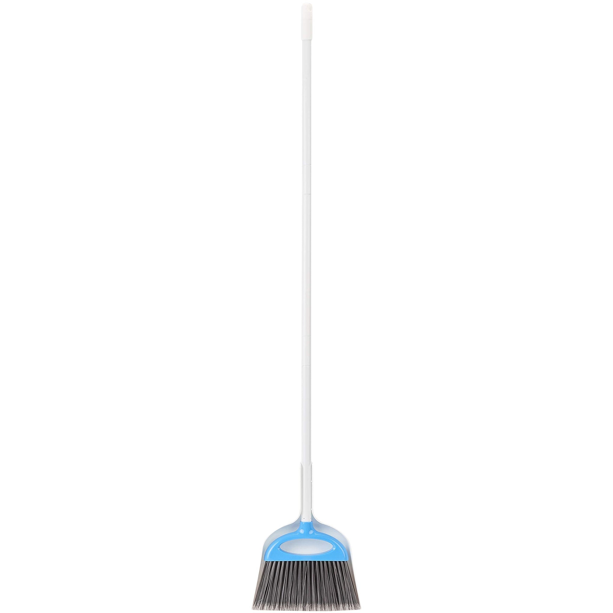 Dustpan Broom Set with Adjustable Long Handle
