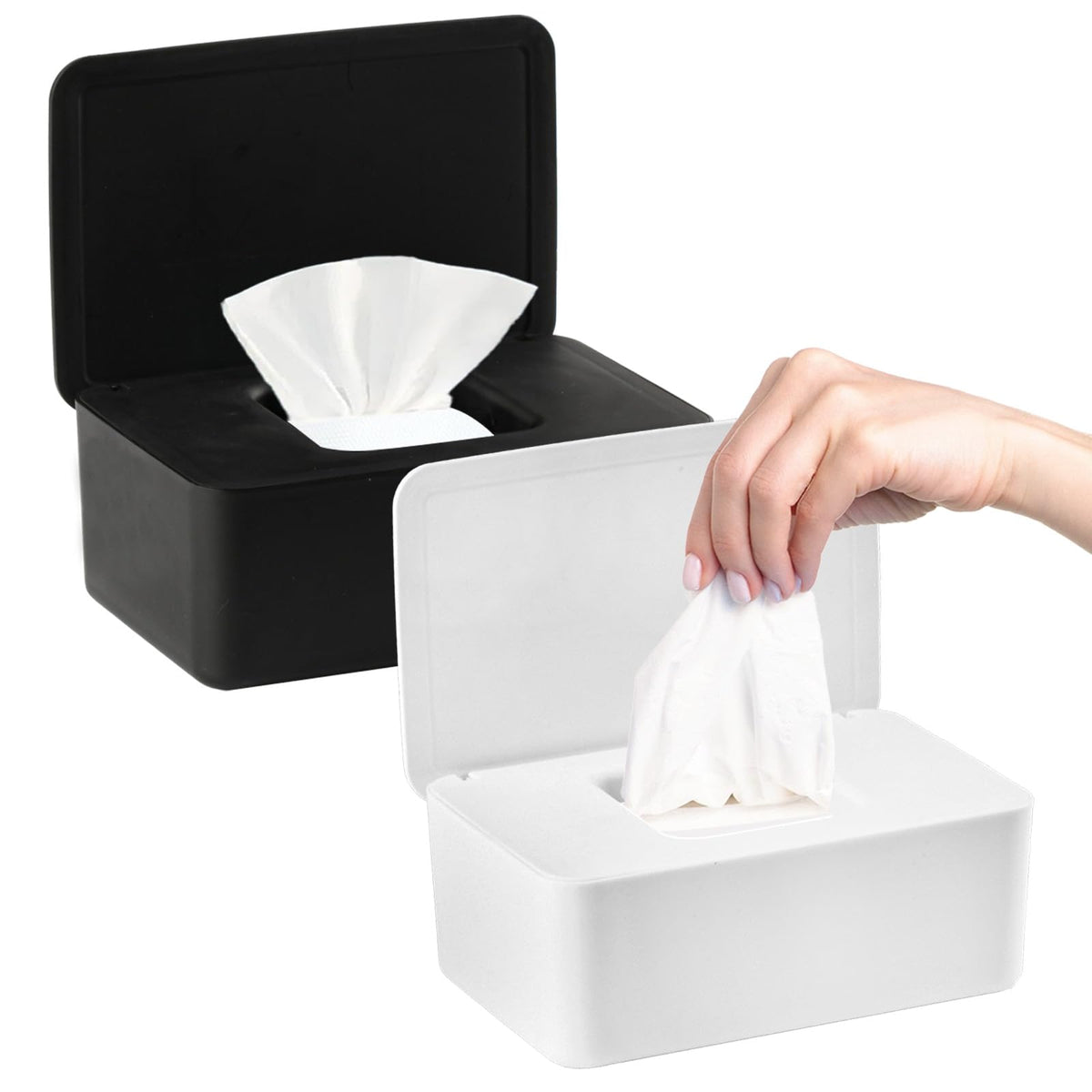 2 Pcs Diaper Wipes Dispenser (2 Count)