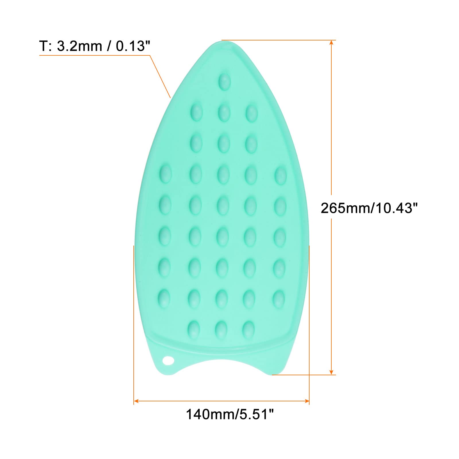2pcs Silicone Iron Rest Pad
