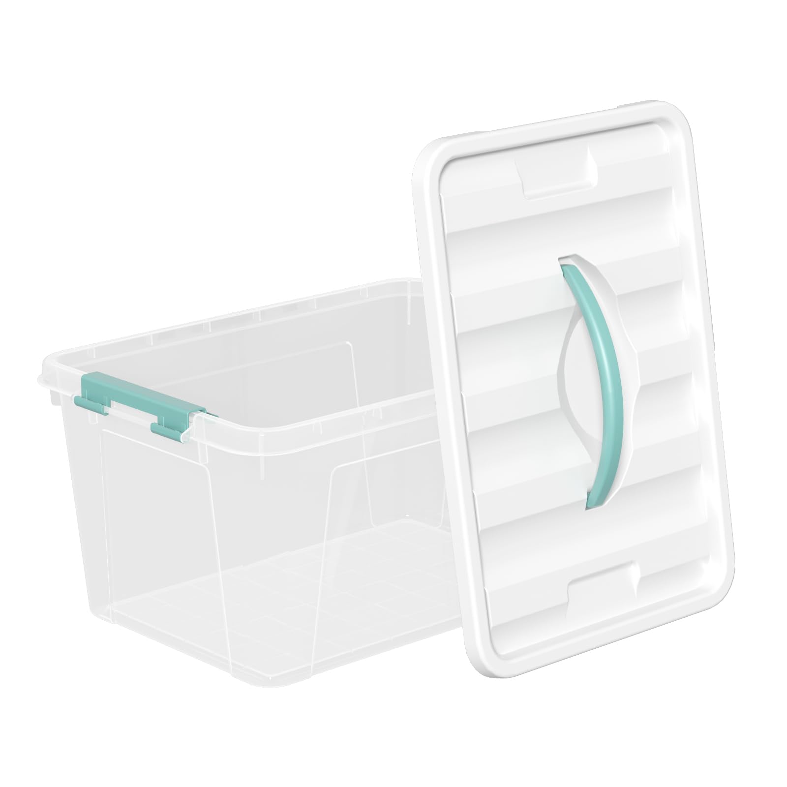 14 Qt Clear Storage Bin with Lid