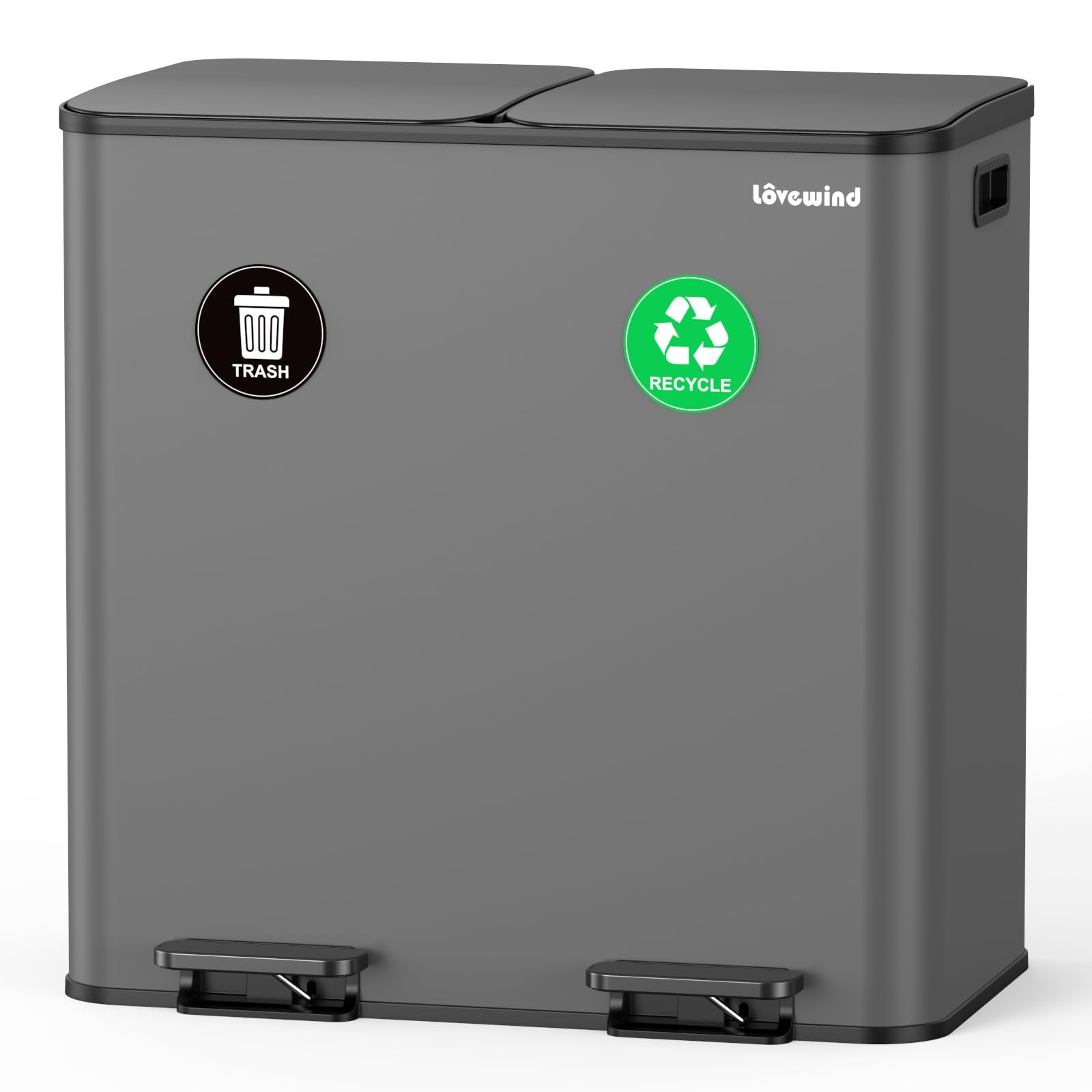 Trash Can 2 x 10.5 Gallon (2 Count)