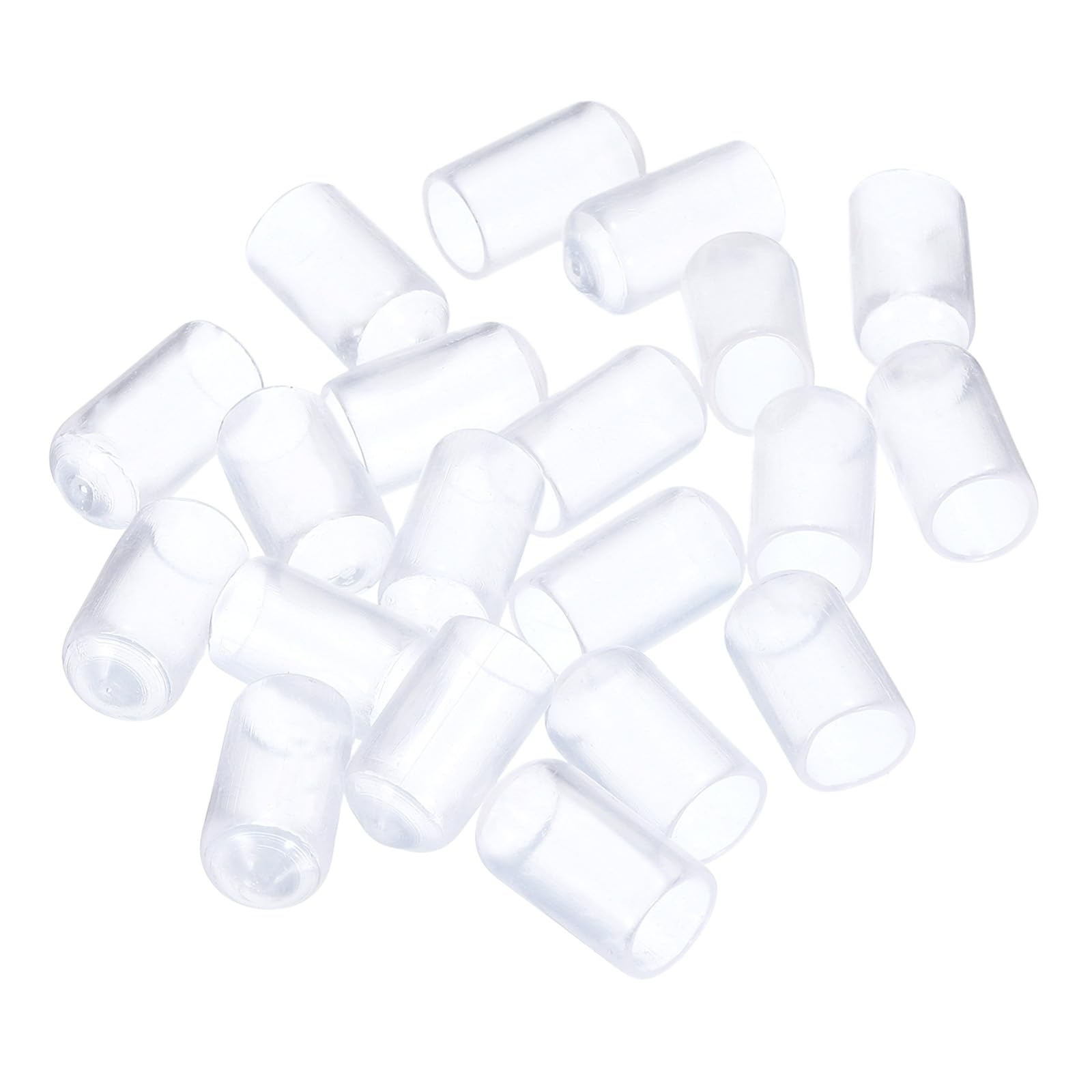 20pcs Rubber End Caps 8mm