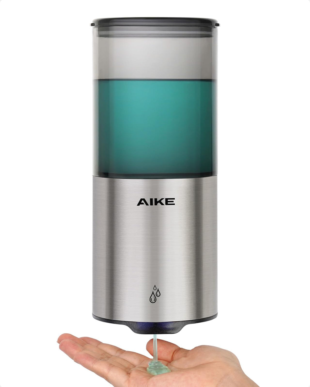Automatic Soap Dispenser IPX7 Waterproof 13.5oz Stainless Finish