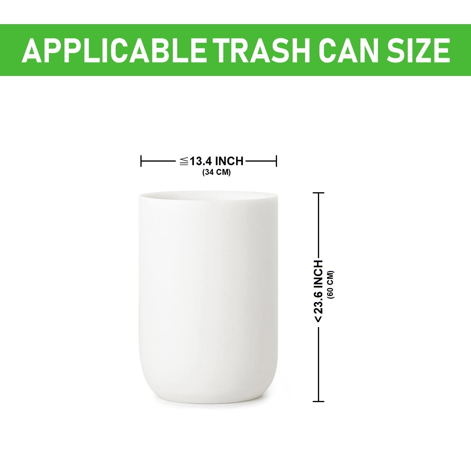 Compost Bags 8 Gallons 30Liter Extra Thick 0.87 Mils Food scrap waste bags with US BPI ASTM D6400 and Europe OK Compost Home Certified (30 Count)