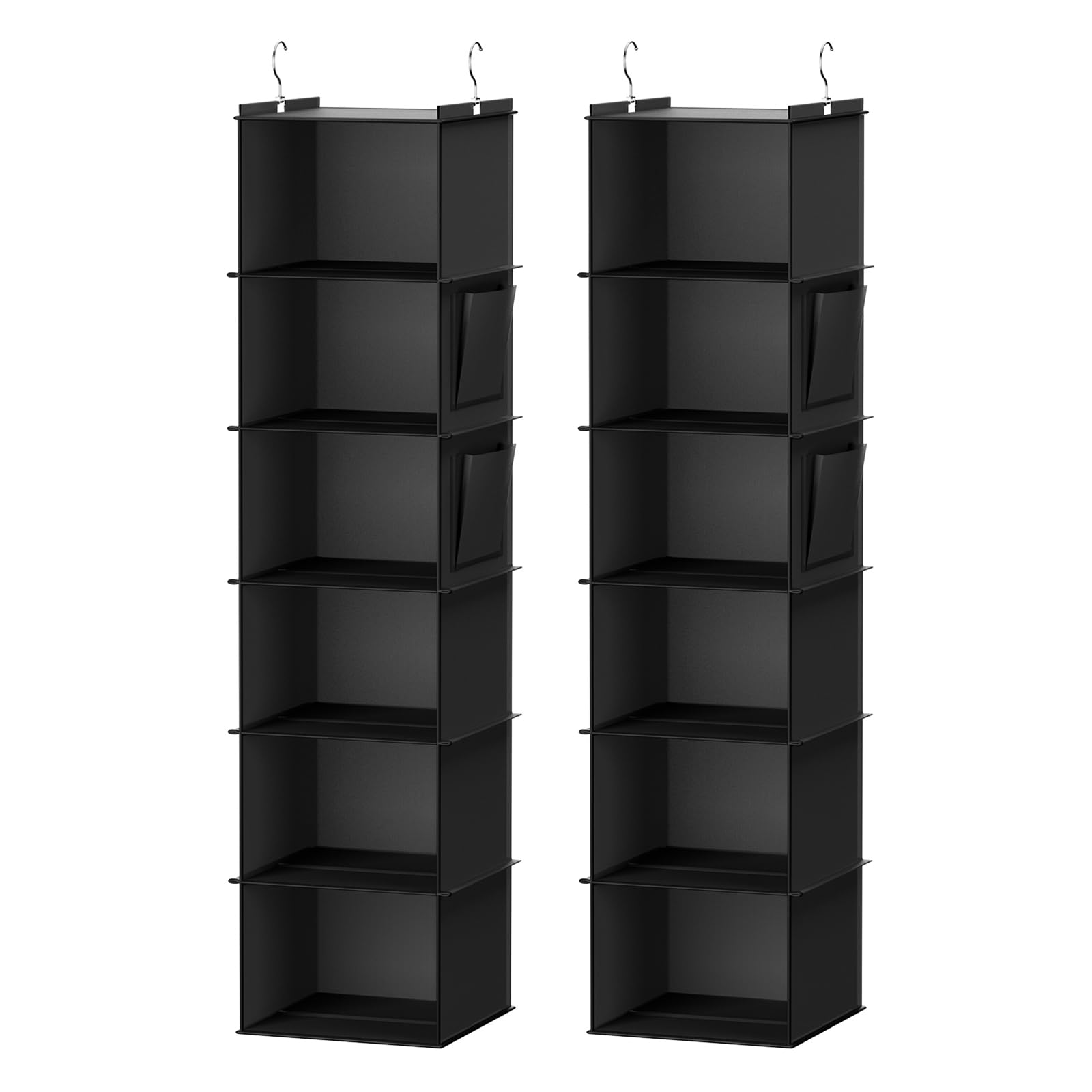 Hanging Closet Organizer and Storage (6 Count)