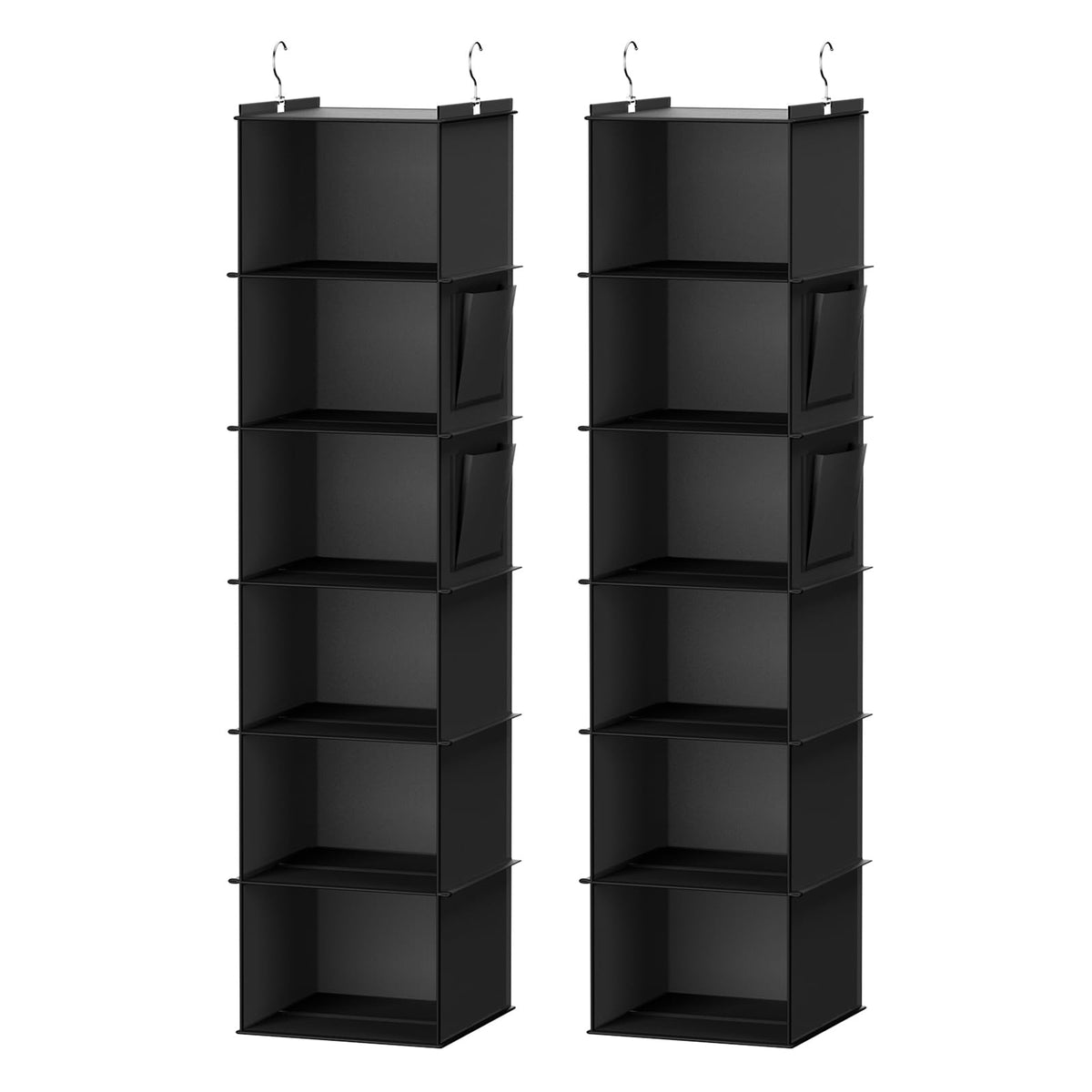 Hanging Closet Organizer and Storage (6 Count)