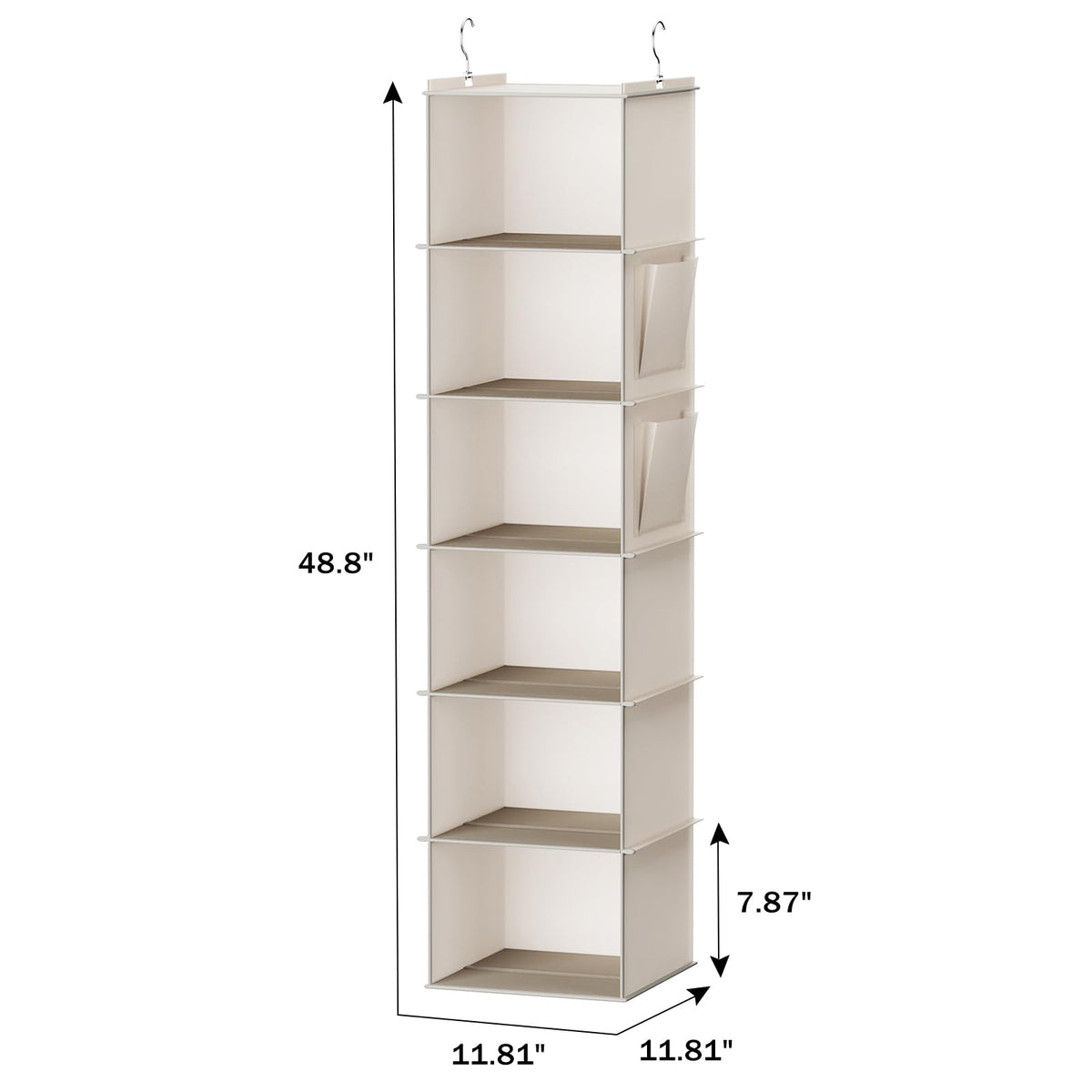 Hanging Closet Organizer and Storage (2 Count)
