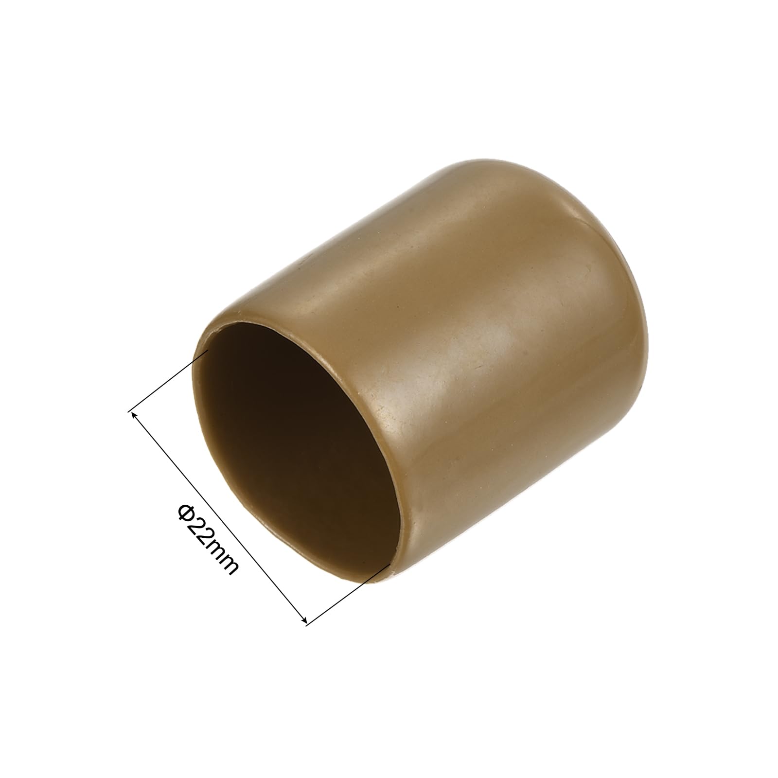 20pcs Rubber End Caps 22mm