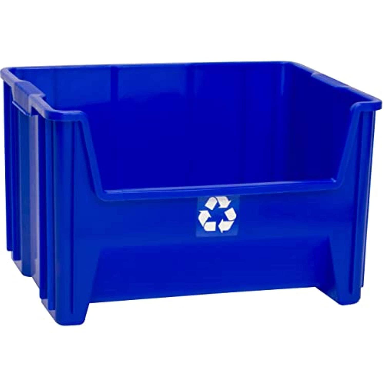 Commercial Industrial Heavy Duty Stackable Open (3 Count)