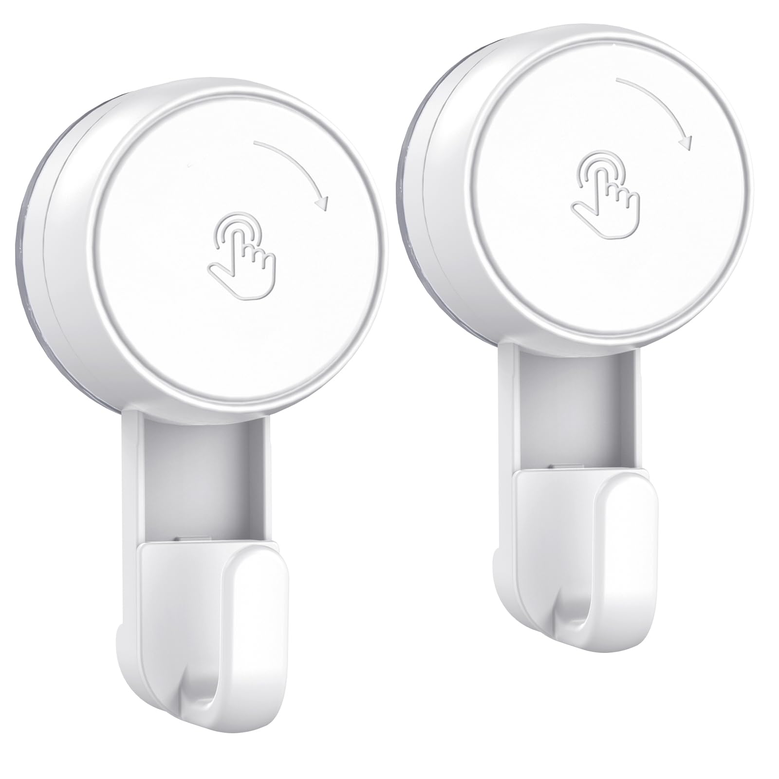Heavy Duty Waterproof Shower Hooks 2 Pack