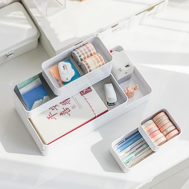 Plastic Drawer Organizers Set