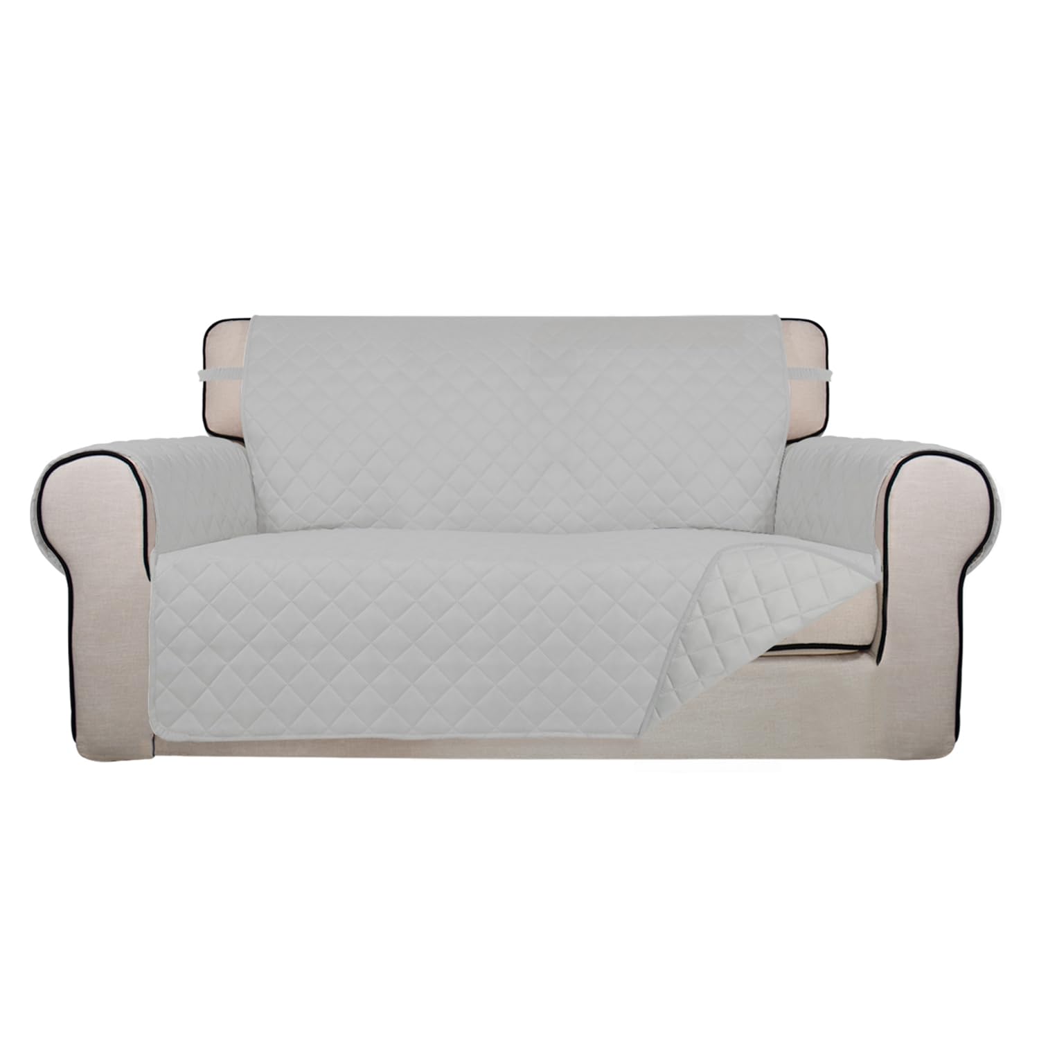 Reversible Quilted Couch Covers for Dogs Loveseat Sofa Cover 54"