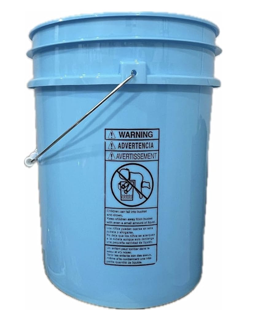 5 Gallon Premium HPDE Plastic Bucket