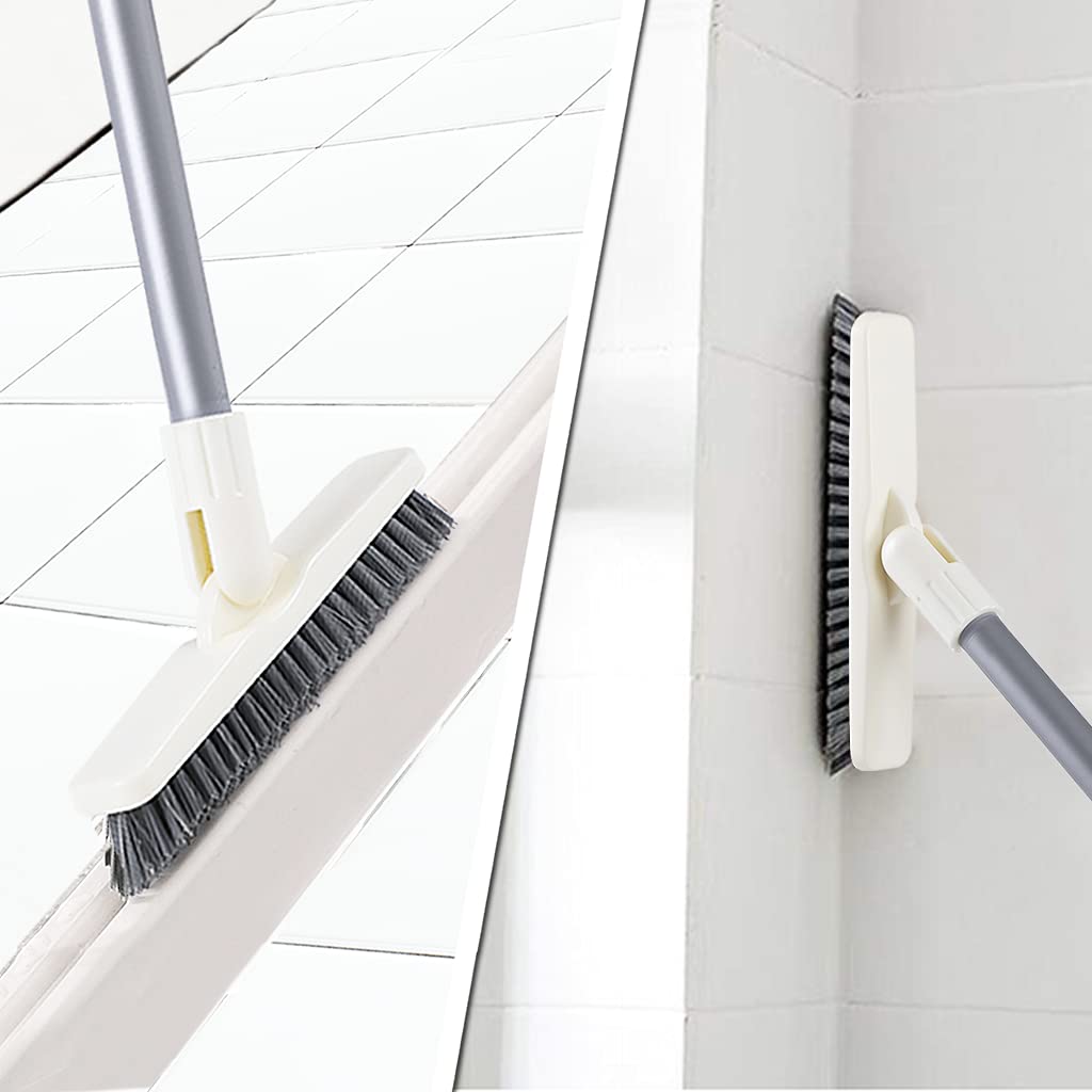 Grout Scrub Brush with Long Handle