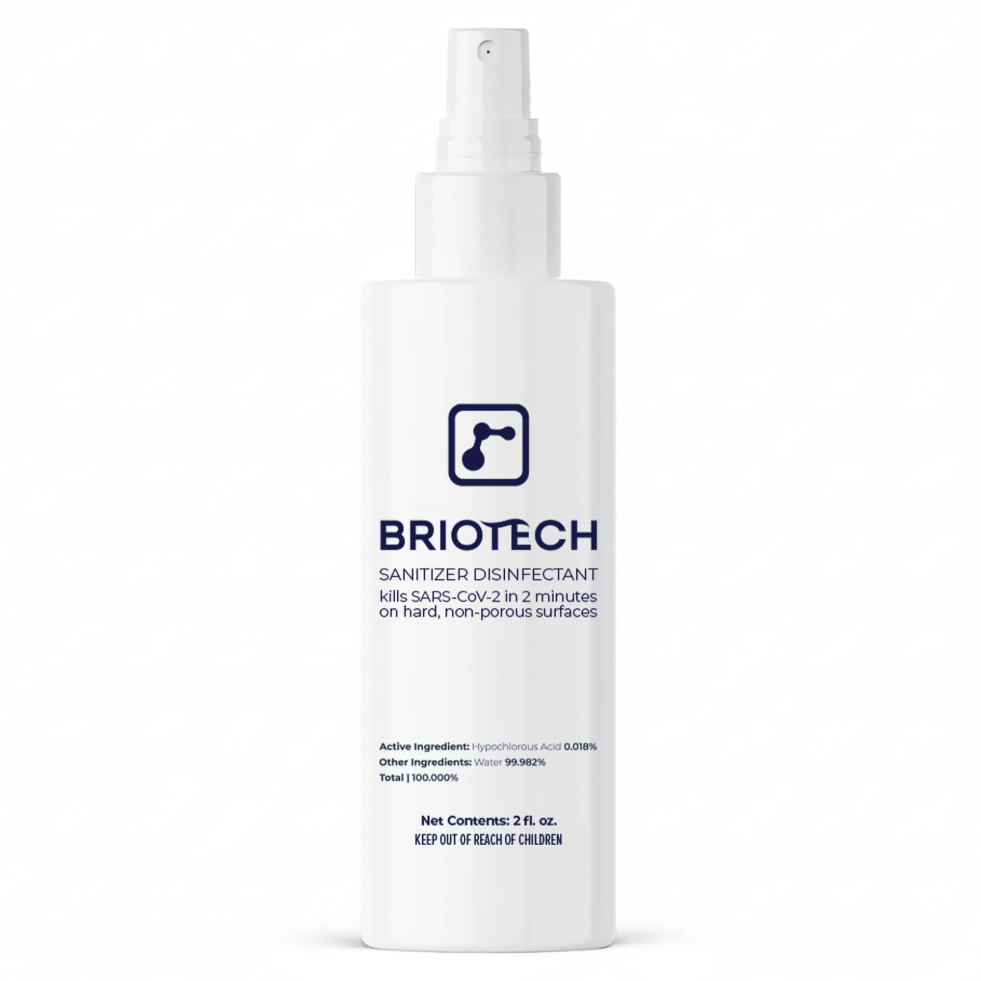 Sanitizer Disinfectant Hypochlorous Spray (2 Fl Oz)