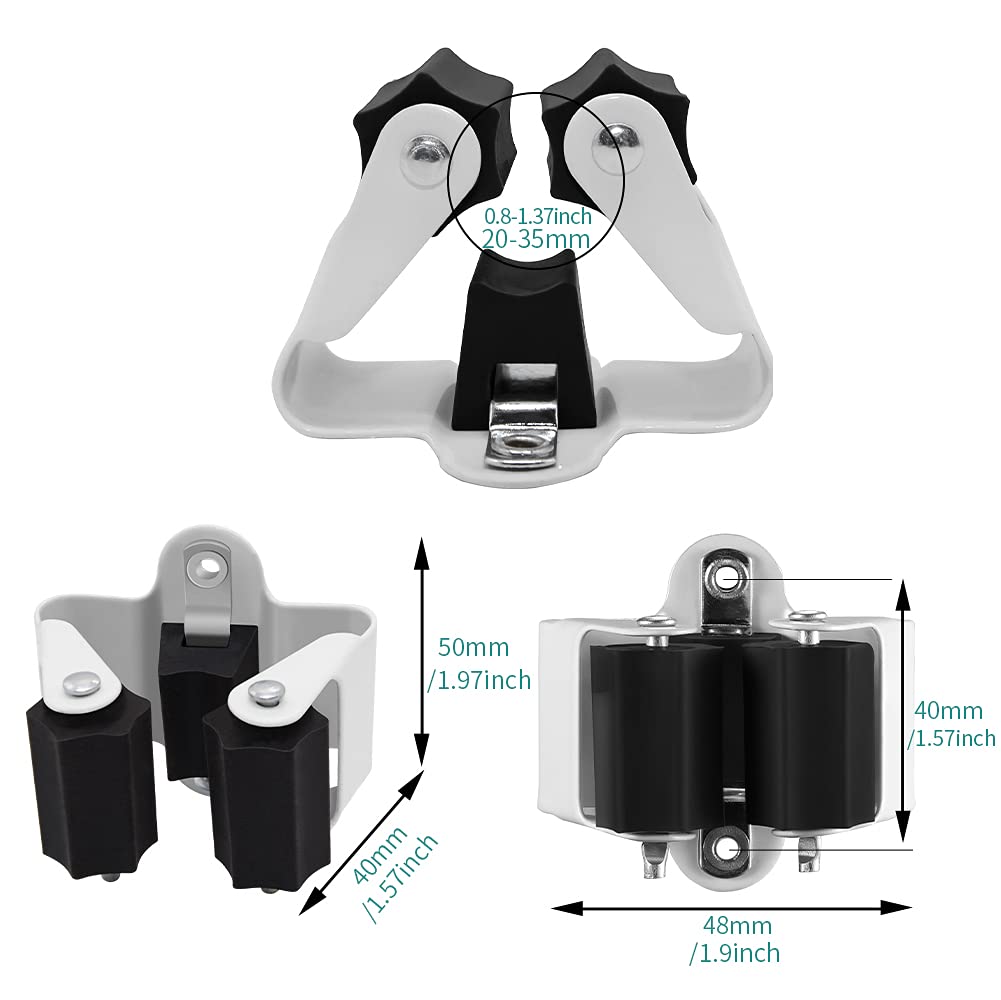 Broom Holder Wall Mount 30 Pack (30 Count)