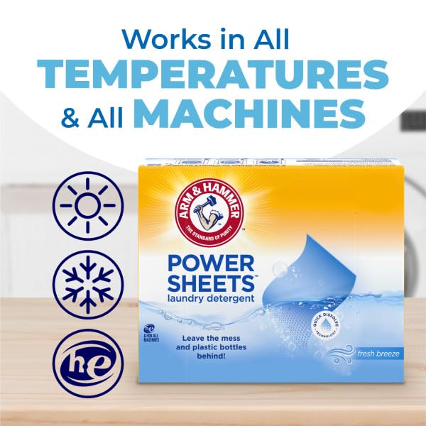 Laundry Detergent Power Sheets (105 Count)